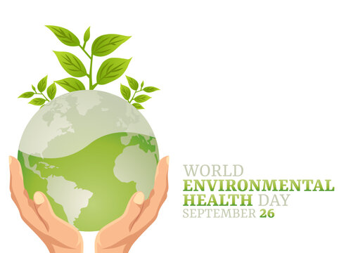 Vector Graphic Of World Environmental Health Day Good For World Environmental Health Day Celebration. Flat Design. Flyer Design.flat Illustration.