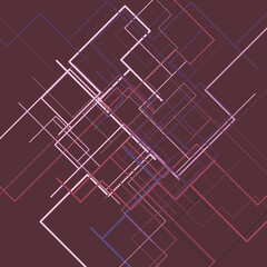 Sci-Fi technology background pattern used as a clothing motif