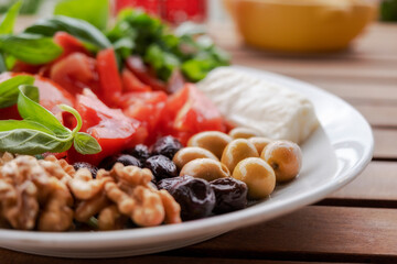 Healthy Mediterranean Breakfast
