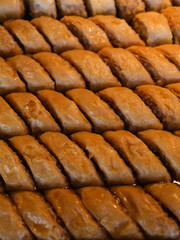 traditional and delicious Turkish baklava