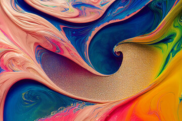 Abstract paint as background wallpaper