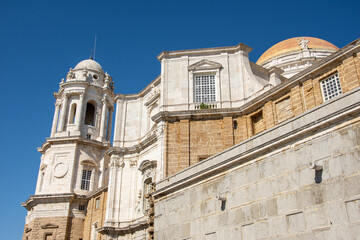Cathedral of Cadiz city, Spain