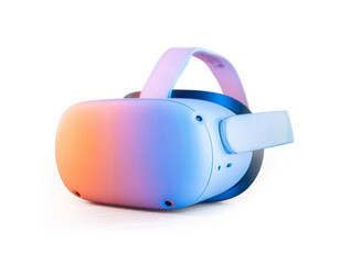 Isolated Virtual reality VR Glasses