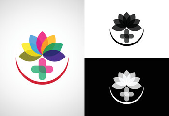 Health Medical Logo template vector illustration design. Medical Icon