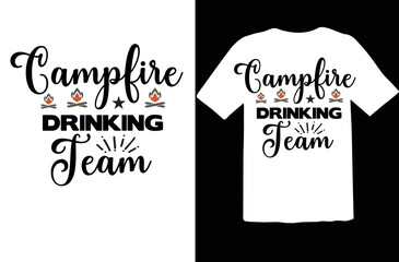 Campfire Drinking Team svg design