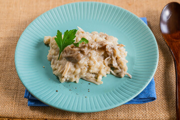 舞茸のリゾット