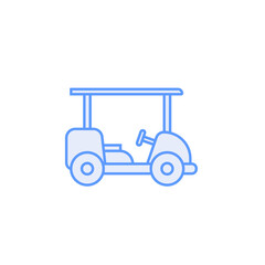 Fototapeta premium golf cart vector for website symbol icon presentation