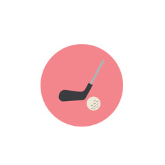 golf stick vector for website symbol icon presentation