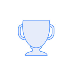 trophy vector for website symbol icon presentation