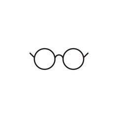 Fototapeta premium glasses vector for website symbol icon presentation