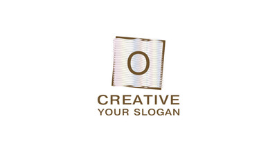 Modern letter O logo design. Business monogram, digital technology concept icon, company. Modern Letter Template Vector Illustration.