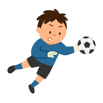 サッカーをする少年5