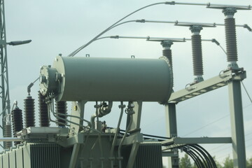 Buchholz-Relais, Bucholurelais, seitlich mit Anschlüssen