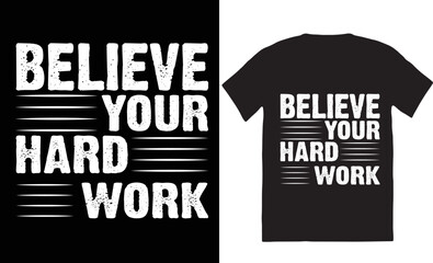 Motivational typography t-shirt design