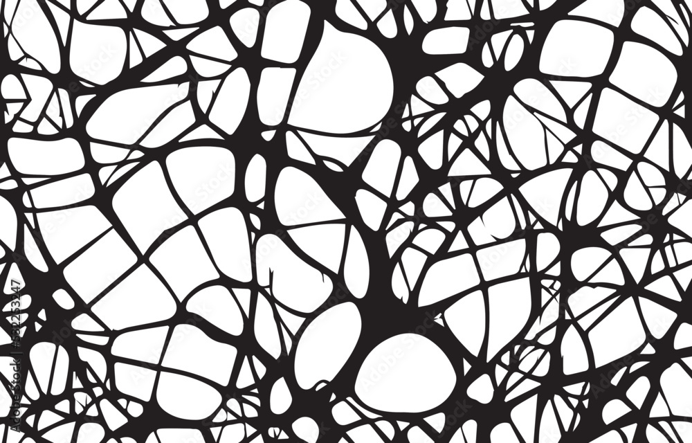 Poster black and white pattern abstract texture. abstract background design. vector illustration.