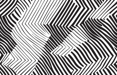 Black And White Pattern Abstract Texture. Abstract  Background Design. Vector illustration.