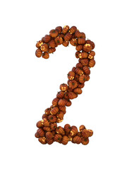 Halloween Pumpkin Lantern Particle Typeface 2