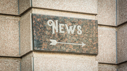 Street Sign to News