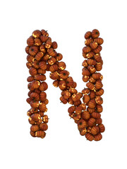 Halloween Pumpkin Lantern Particle Typeface N