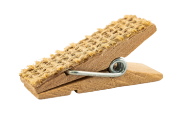 Small clothespin. PNG transparency. 