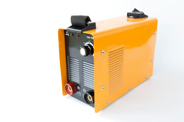 welding inverter, on an isolated white background
