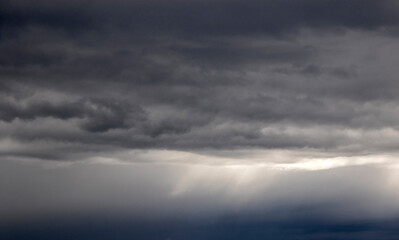 Obraz premium Storm clouds background, dramatic sky