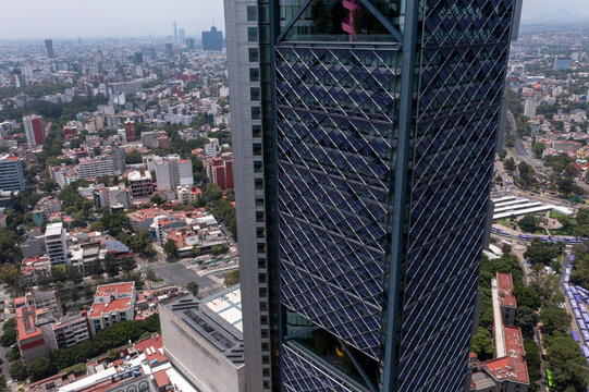 Rascacielos De Paseo De La Reforma. CDMX, México