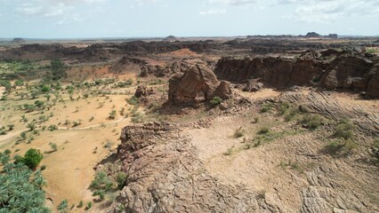 Panorama mountain landscape