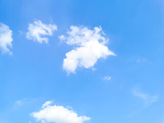 Naklejka na ściany i meble cloud sky clouds blue daytime free space