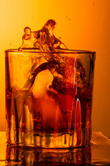 glass of whiskey