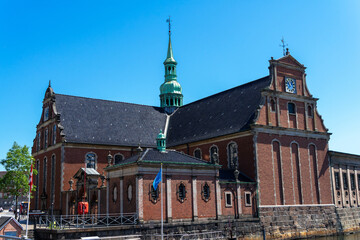 Obraz premium Lutheran Holmen Church is a Parish church in central Copenhagen in Denmark. Naval church