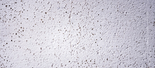 Empty concrete wall white color for texture background
