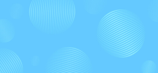 Abstract blue gradient background with geometric shape elements and circle light bubbles. Modern and Creative design in EPS10