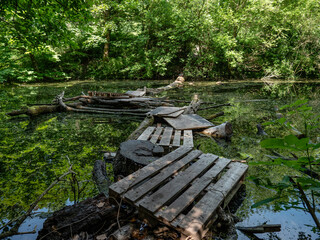 Fototapeta premium Citypark bridge