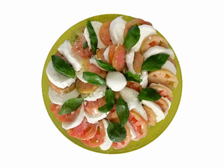 caprese mozzarella pomodoro basilico ricetta