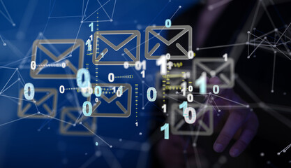 Mail Communication Connection message to mailing