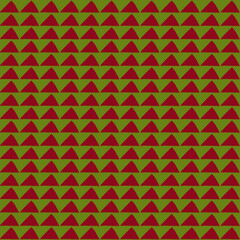 Seamless pattern with triangles hand drawn. Vintage vector background