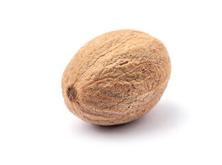 nutmeg isolated on white background