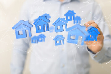 using futuristic interface of smart home automation iot