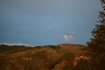 rainbow in the mountains