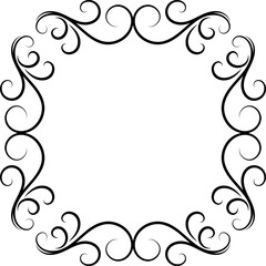 frame with ornament