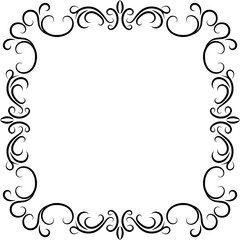 frame with ornament