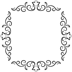 frame with ornament