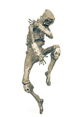 zombie is dancing hiphop ballet