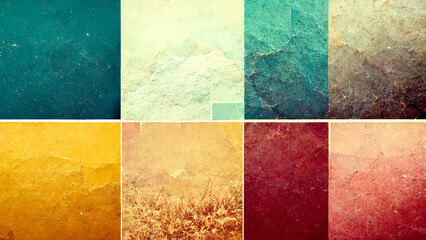 Color palette.Vintage tones