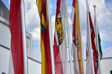 Flags of the Austrian federal states
