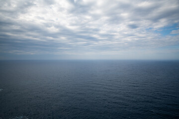 View of the Mediterranean Sea from the Cap de Formentor  on Mallorca.