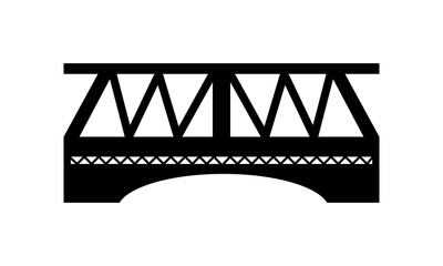 bridge vector silhouette