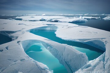 Fototapeta na wymiar Antarctic landscapes