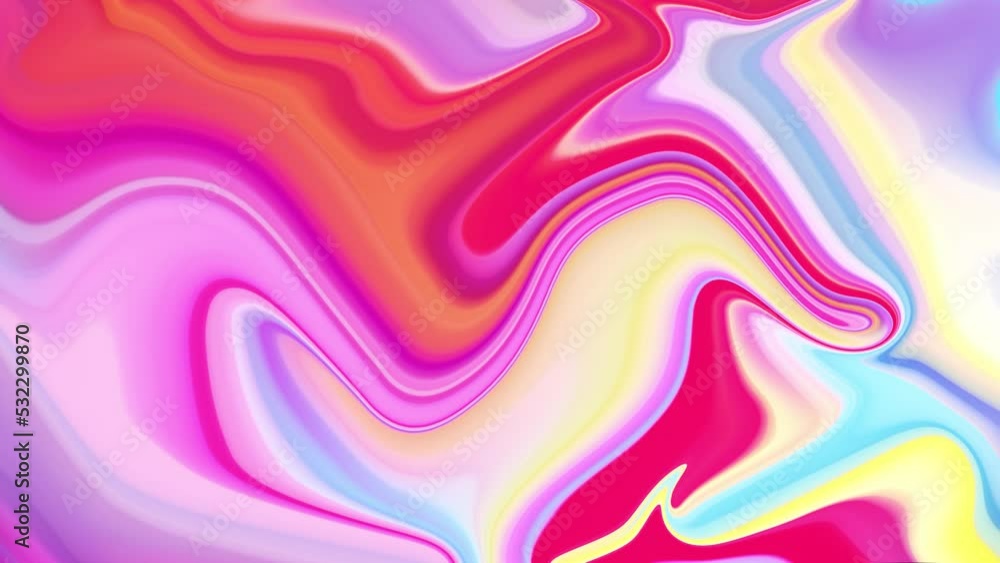 Aufkleber 3d render. marble pattern, swirls and curls. abstract fluid paint surface as gradient texture with m